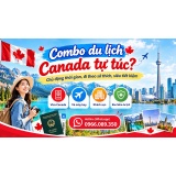 Combo du lịch Canada tụ túc bao gồm visa, vé máy bay, đặt phòng khách sạn, bảo hiểm du lịch,…giúp khách hàng đi du lịch Canada nhanh, thuận lợi và siêu tiết kiệm.