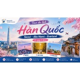 Tour du lịch Hàn Quốc: Seoul – đảo Nami – Everland là hành trình lý tưởng dành cho những ai muốn khám phá trọn vẹn vẻ đẹp hiện đại xen lẫn lãng mạn của xứ sở kim chi. Bạn sẽ được tham quan thủ đô Seoul sôi động với những cung điện cổ kính, khu phố mua sắm