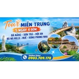 Hãy cùng chúng tôi trải nghiệm hành trình khám phá miền Trung tuyệt đẹp với tour Đà Nẵng - Sơn Trà - Hội An - Bà Nà hills - Huế - Động Phong Nha kéo dài 5 ngày 4 đêm, khám phá miền trung Việt Nam xinh đẹp, văn hóa đặc sắc.