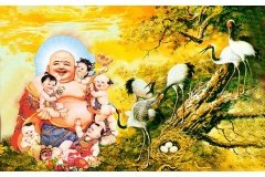 Ở miền tây có nhiều ngôi chùa trang nghiêm, uy nghi và tôn kính. Trong đó có 3 ngôi chùa có 3 tượng Phật Di Lặc lớn được người đời tôn kính nhất.