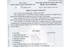 Từ tháng 7/2021, người dân làm phiếu lý lịch tư pháp không cần mang theo sổ hộ khẩu chỉ cần nộp bản chụp CMND hoặc hộ chiếu.