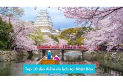 Du lịch Nhật Bản luôn là lựa chọn được nhiều du khách Việt Nam yêu thích nhờ cảnh quan tuyệt đẹp và văn hóa đặc sắc. Hãy tham khảo Top 10 địa điểm du lịch nổi tiếng tại Nhật Bản để dễ dàng lên kế hoạch cho hành trình phù hợp, tận hưởng trọn vẹn những trải