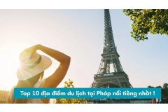 Mình giới thiệu đến các bạn top 10 địa điểm du lịch tại Pháp nổi tiếng nhất với nhiều thông tin du lịch thú vị, trải nghiệm độc đáo. Hãy chọn cho mình một điểm đến thú vị để khám phá nước Pháp này nhé!