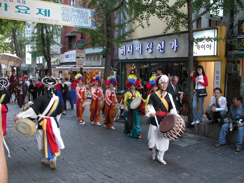 Khu phố insadong Hàn Quốc